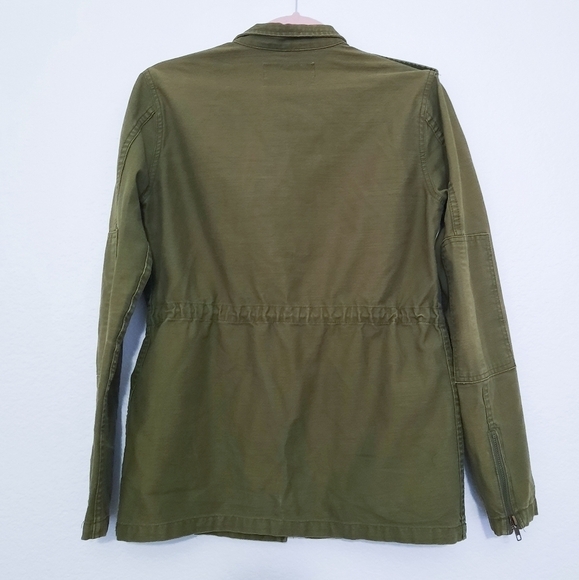 Obey Propaganda Army Green Military Jacket XS - Picture 2 of 6